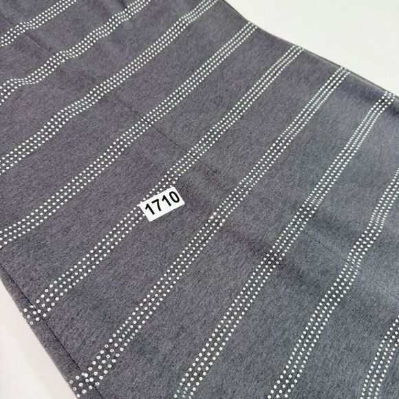 Calvin Klein Dress Womens 6 Black Striped Sleeveless Crew-Neck Mini Shift Career - Picture 10 of 10